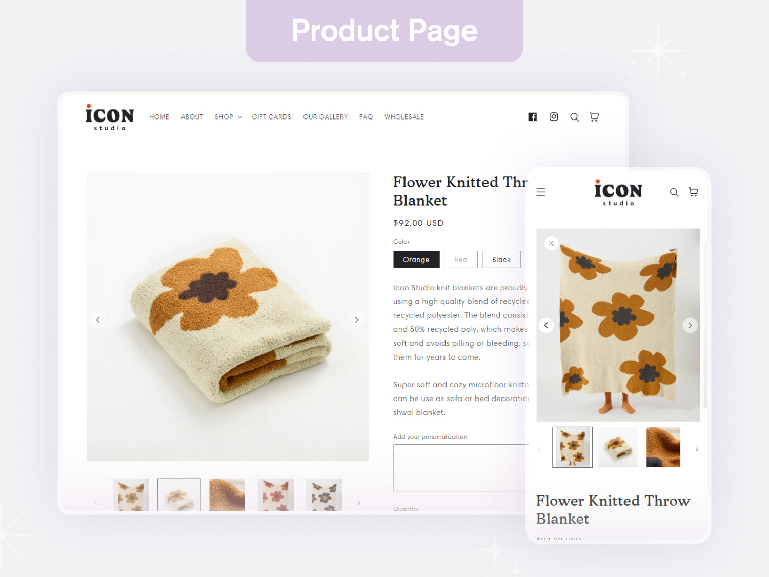 Icon - Art Inspired Shopify Theme