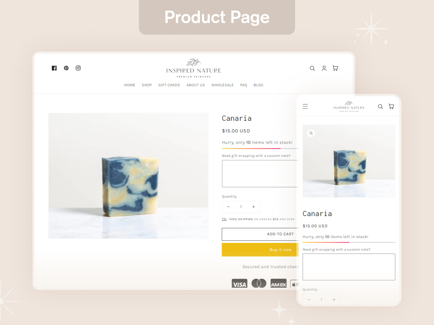 Nature - Beauty Shopify Theme