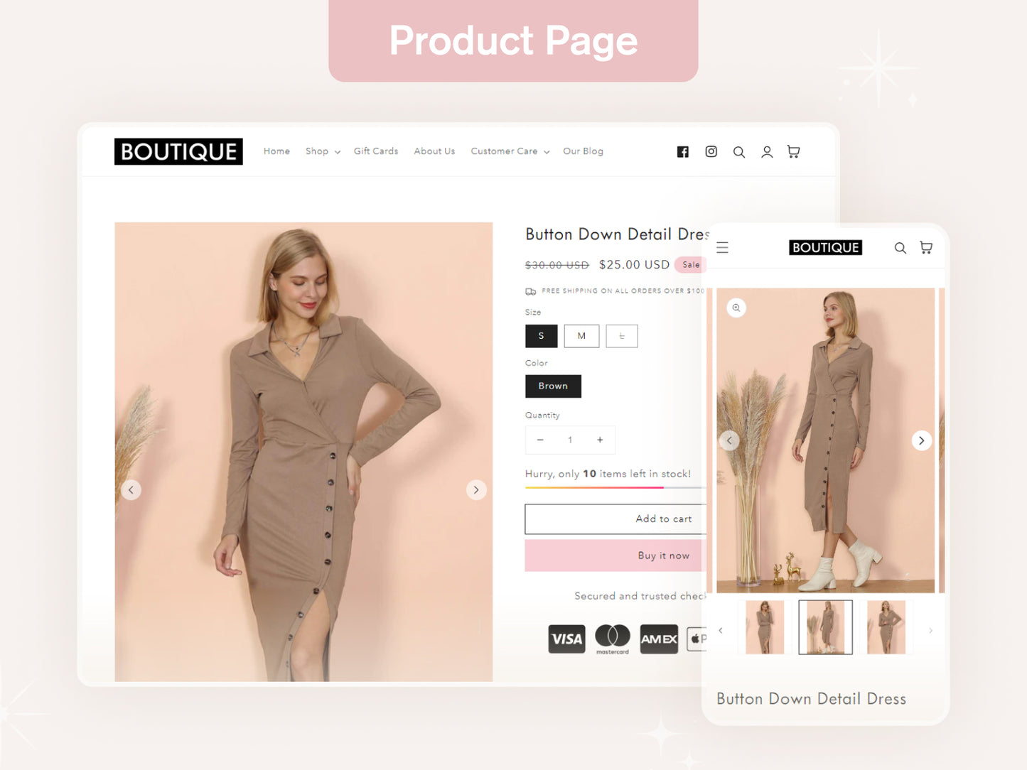 Boutique - Fashion Shopify Theme