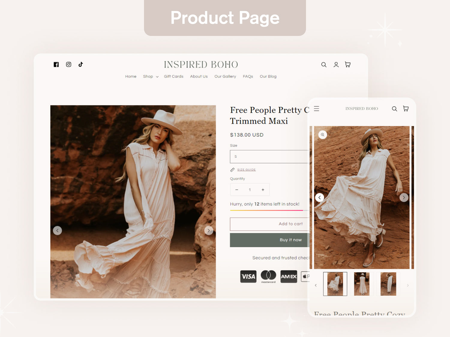 Boho - Boutique Shopify Theme