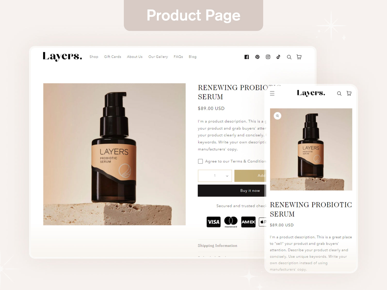 Layers - Beauty Skincare Shopify Theme
