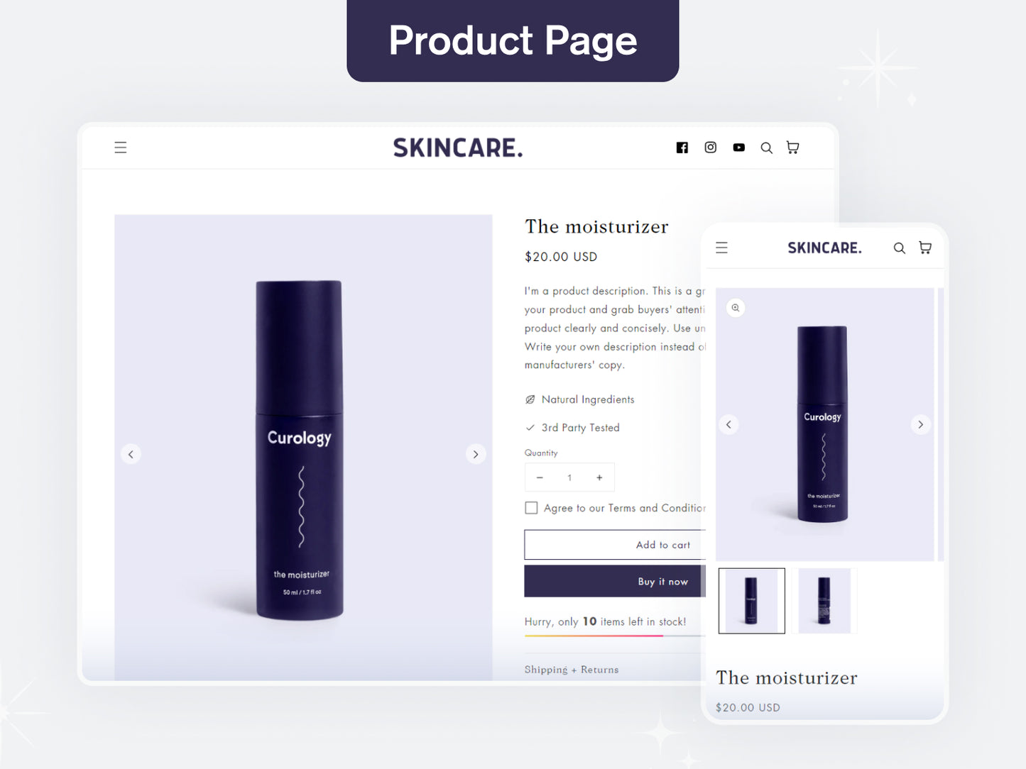 Skincare - Health & Beauty Shopify Theme