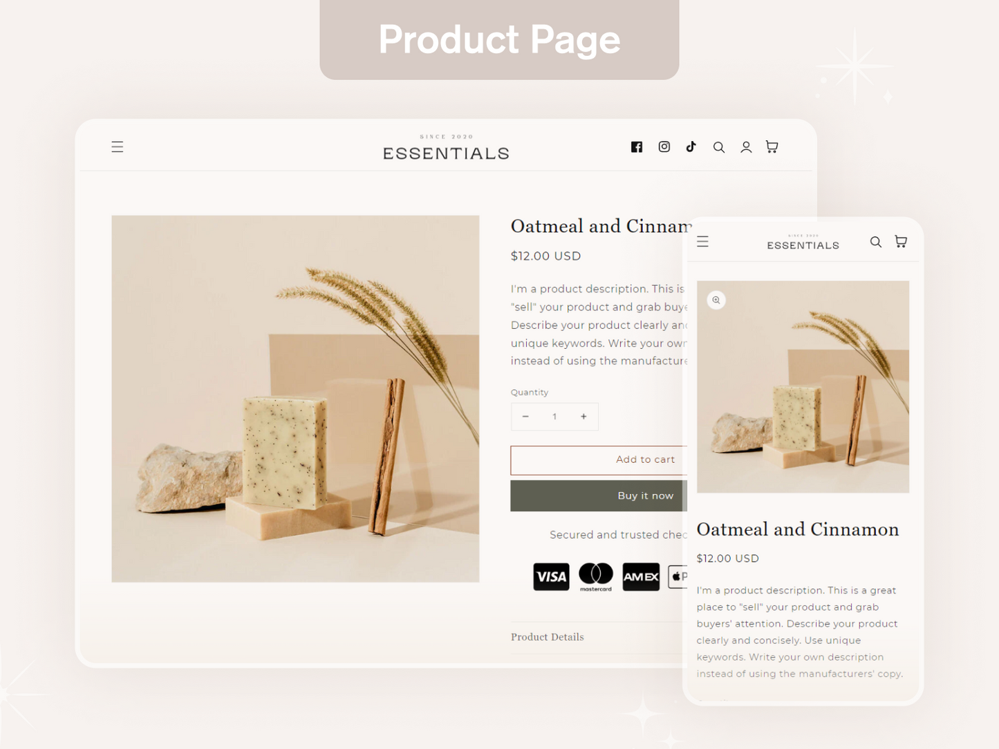 Essentials - Health & Beauty Shopify Theme