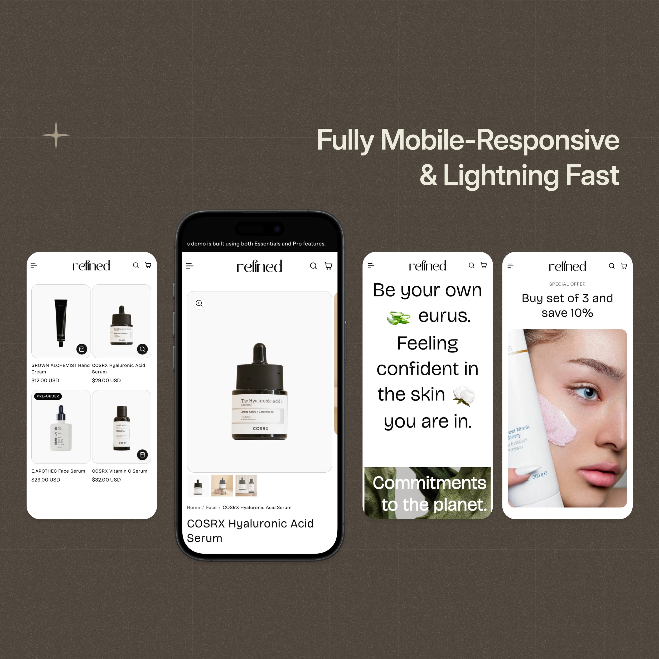 Refined - Cosmetic Shopify Theme