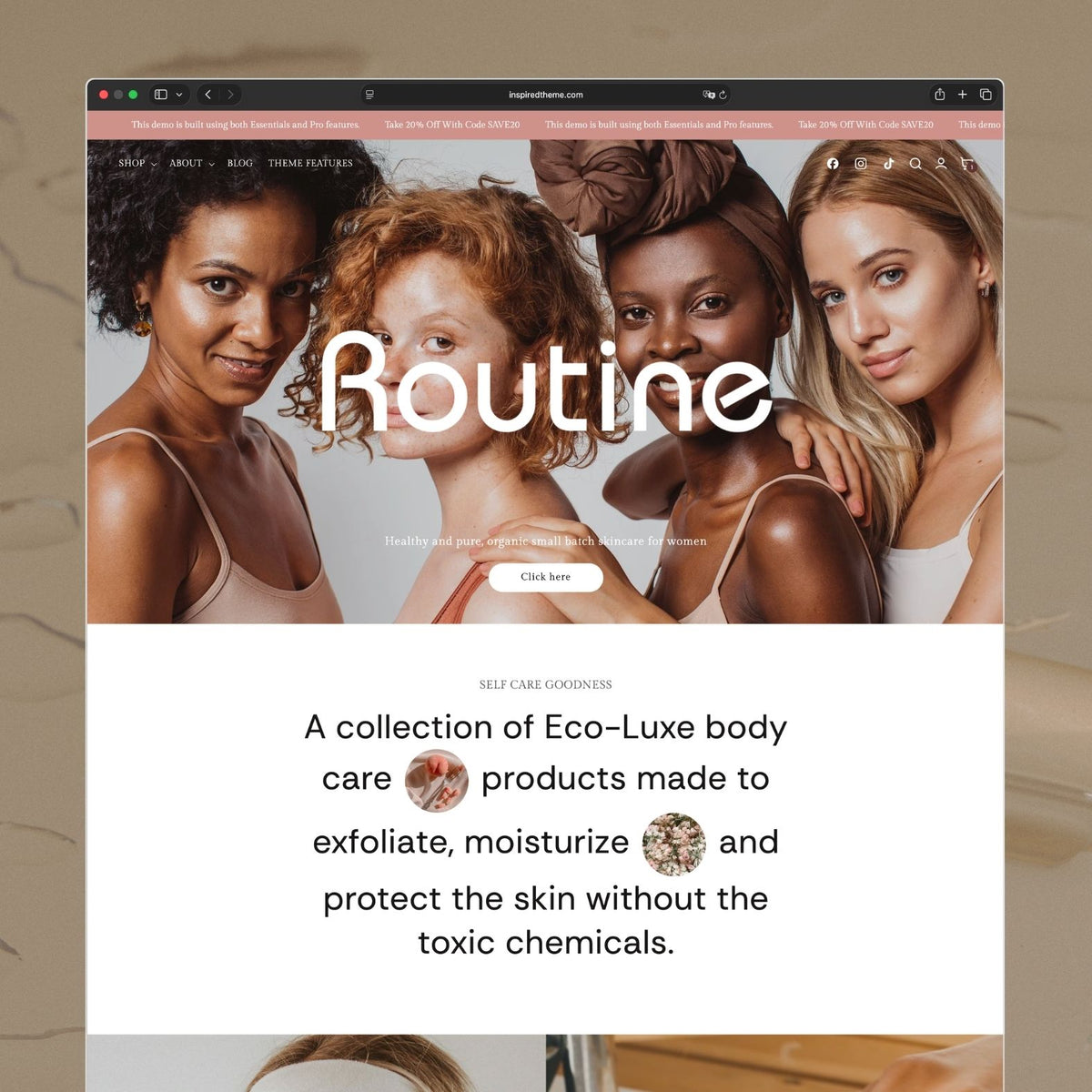 Routine - Beauty Skincare Shopify Theme