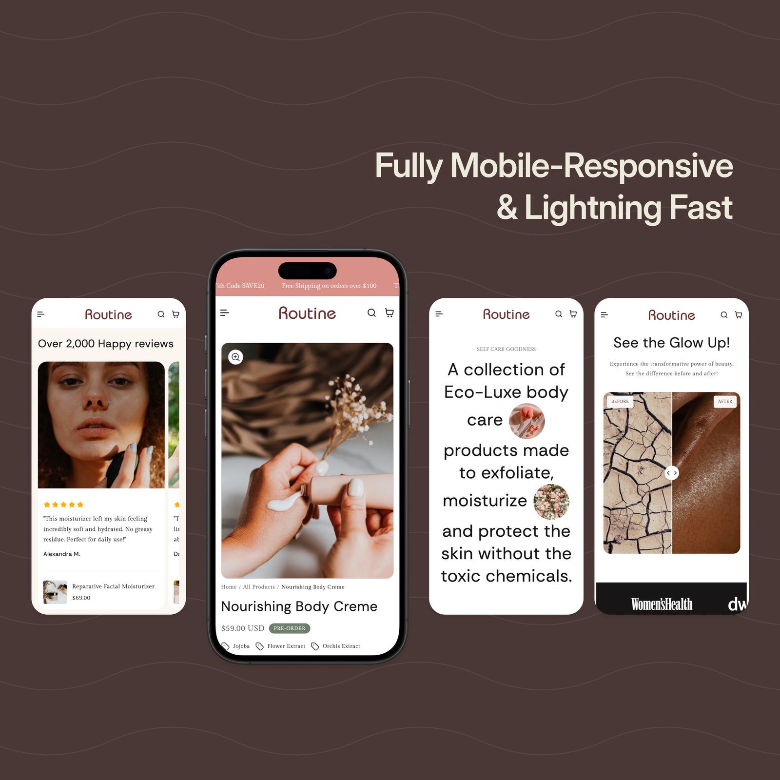Routine - Beauty Skincare Shopify Theme
