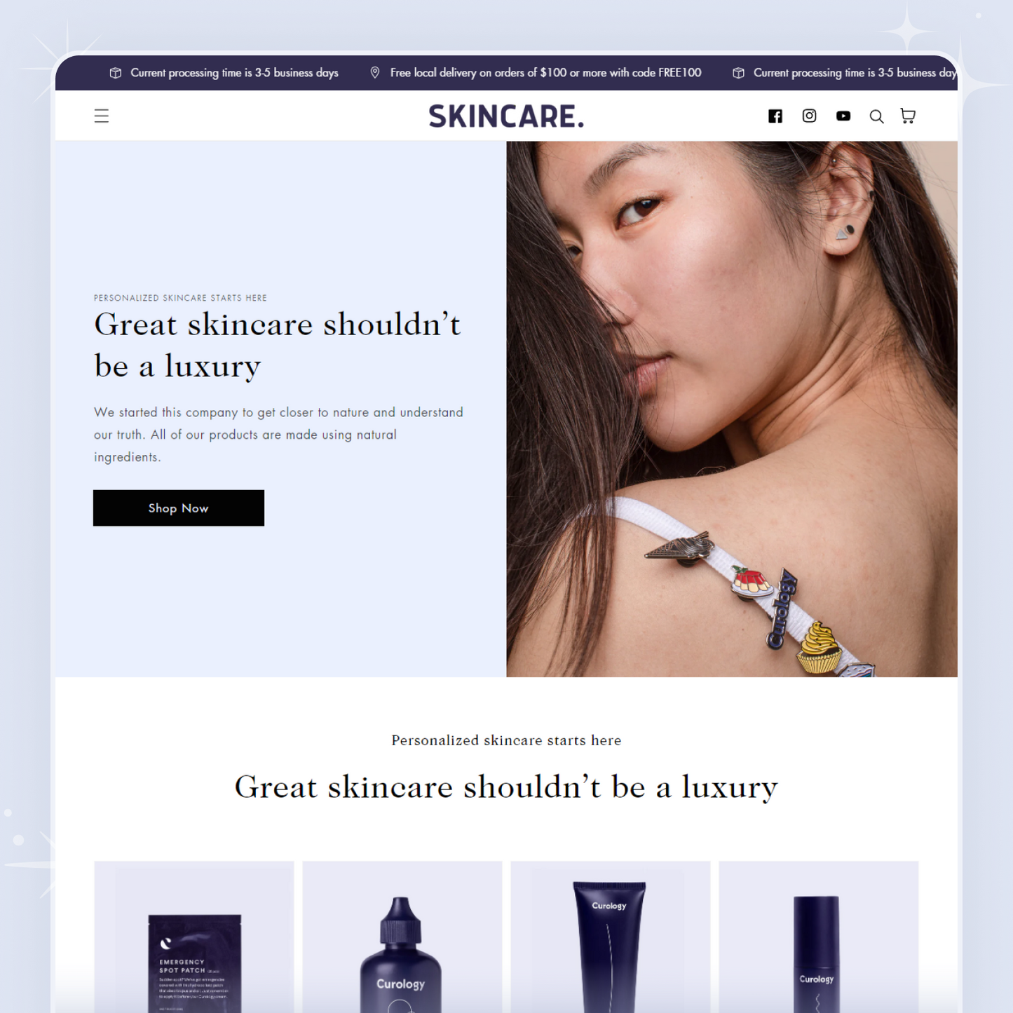 Skincare - Health & Beauty Shopify Theme