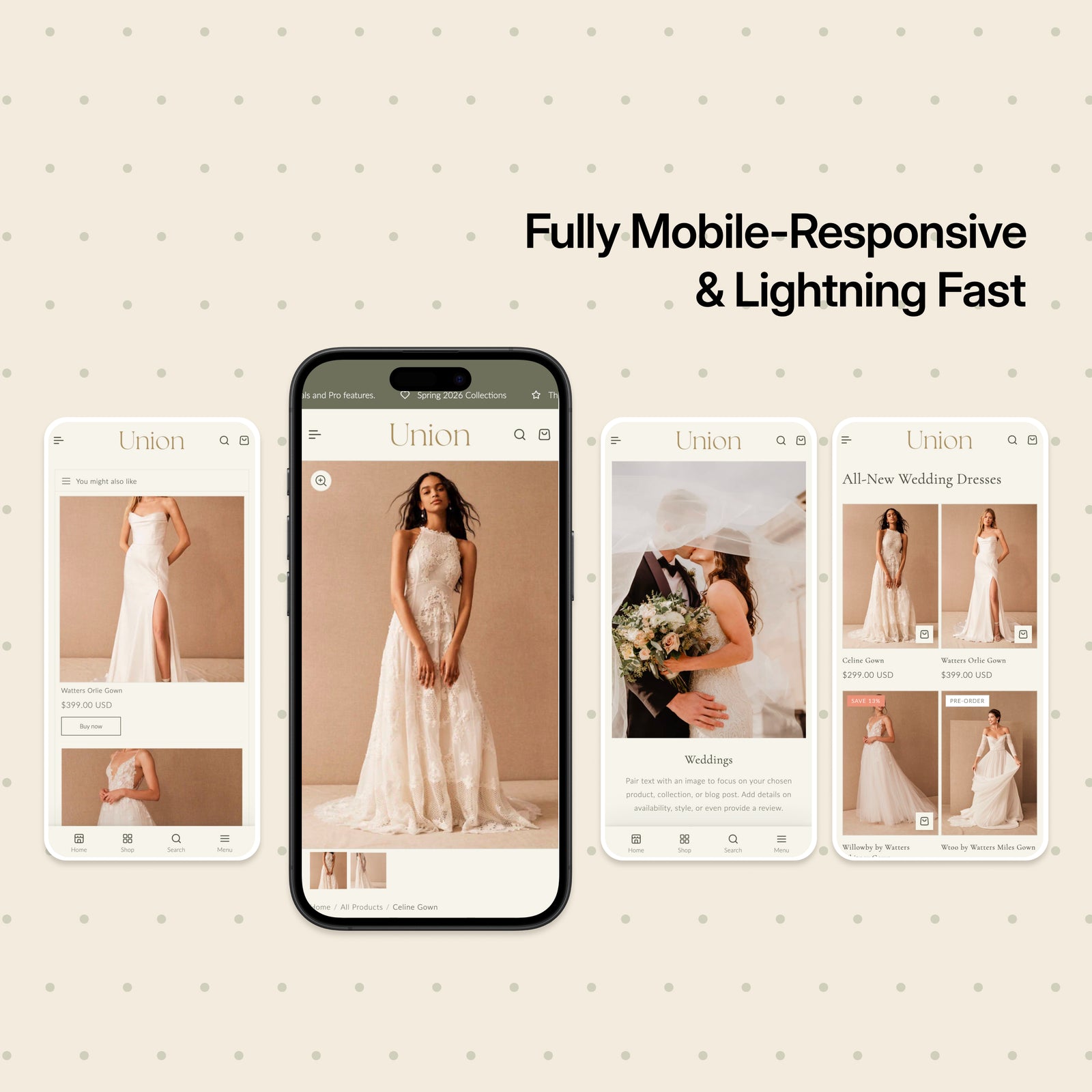 Union - Wedding Shopify Theme
